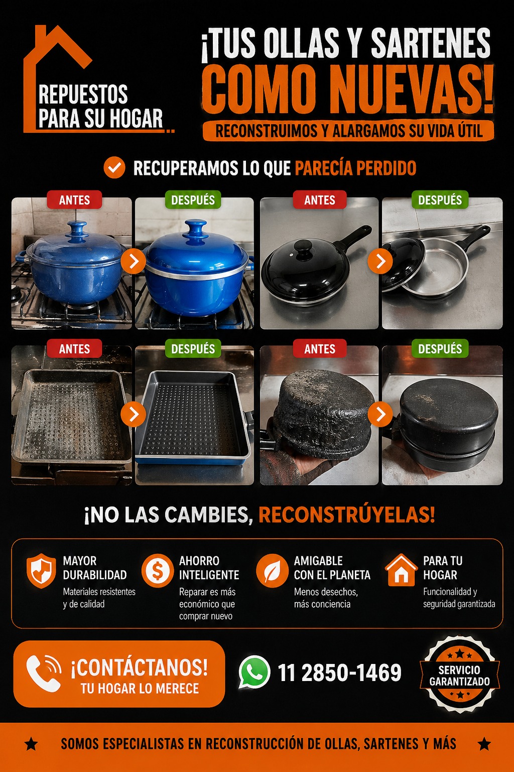 Repuestos para su hogar